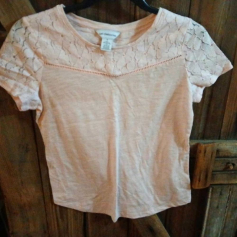 🤠Liz Claiborne Light Pink Lightweight Top Size Medium